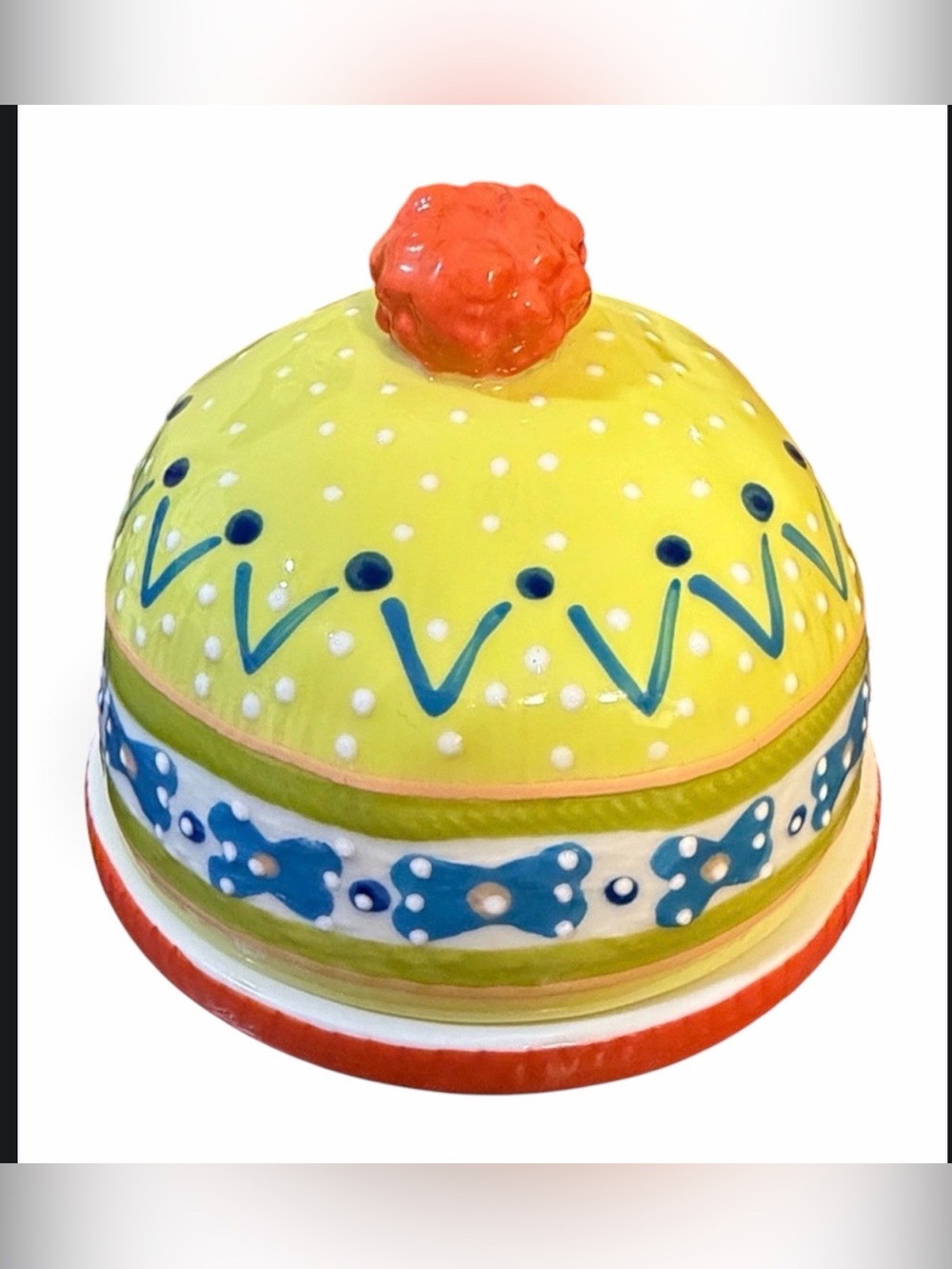 Anthropologie whimsy covered dish